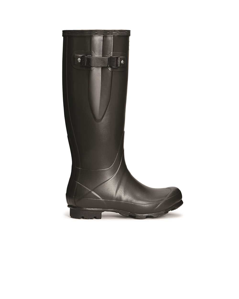 Hunter Norris Field Womens Adjustable Wellies in Dark Slate