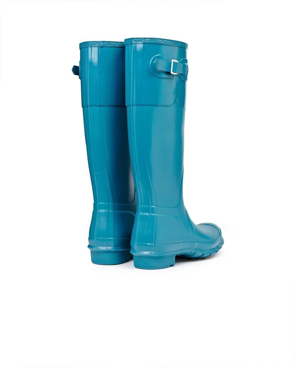 Hunter Original Tonal Moustache Uk 3-9 in Bright Peacock, view 3