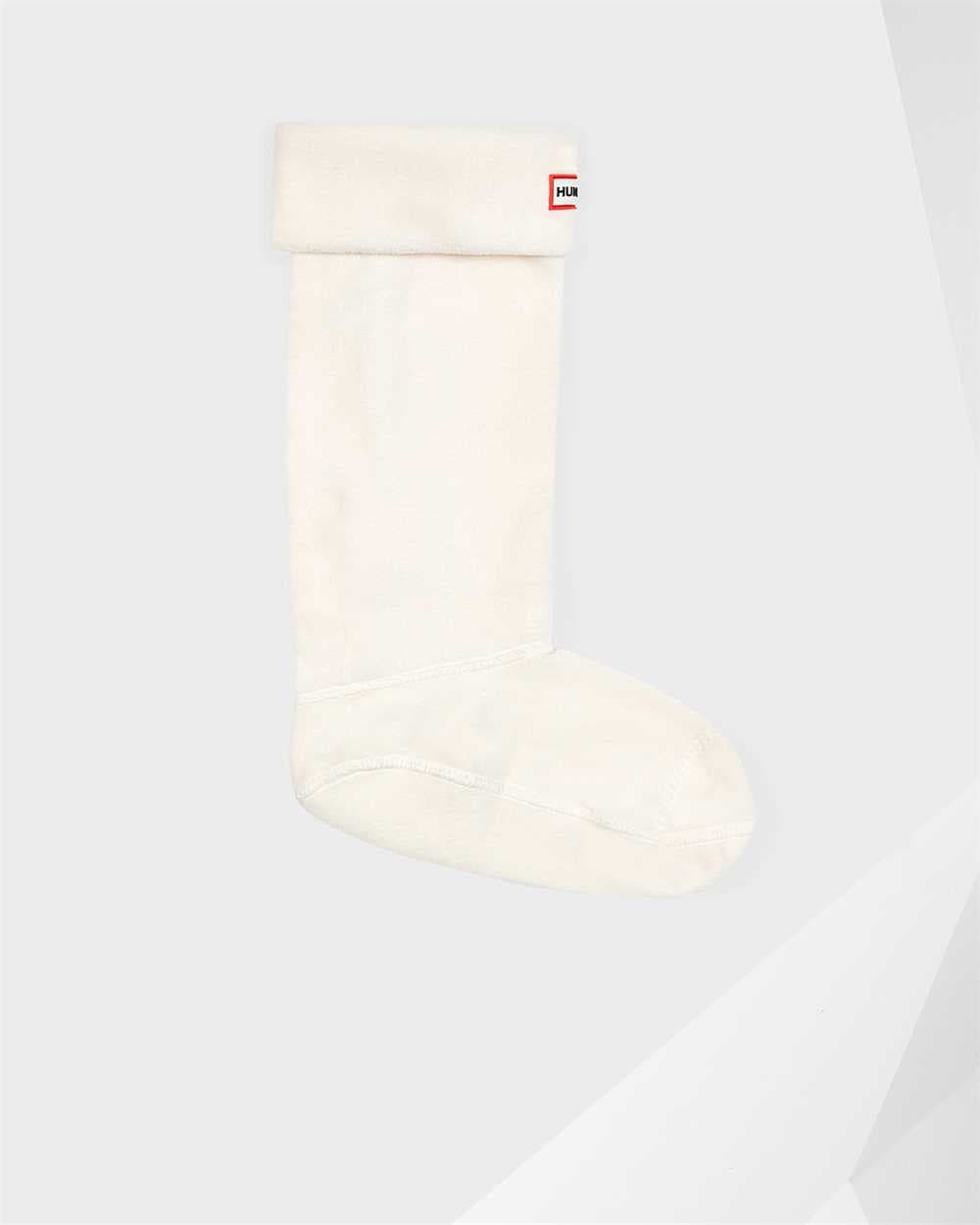 Hunter Welly Warmer Cream Socks
