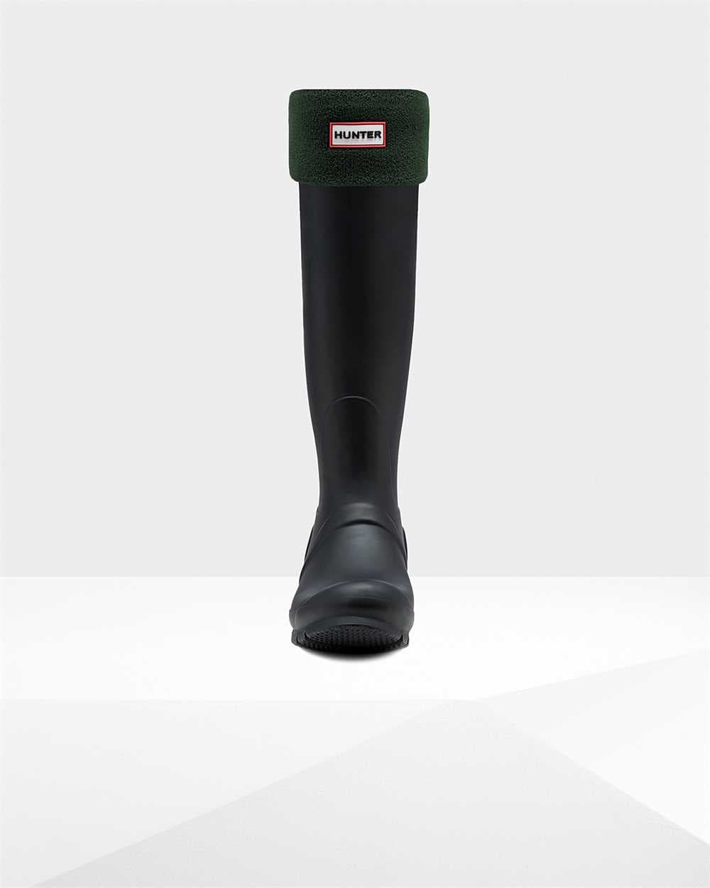 Hunter Welly Warmer Dark Olive Socks