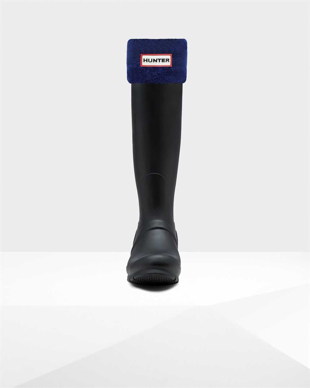 Hunter Welly Warmer Navy Socks