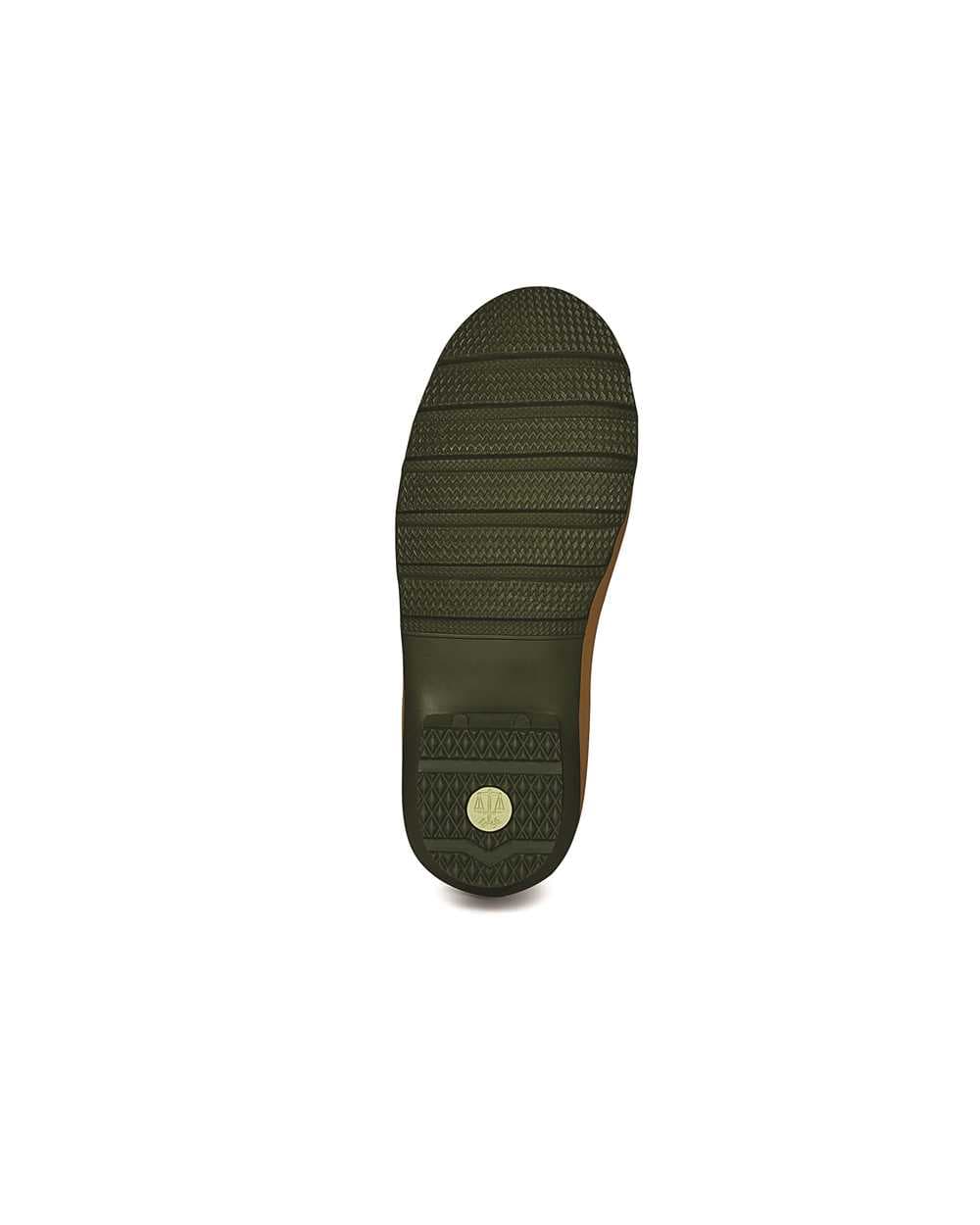 Hunter Womens Gardening Clogs - Neoprene lined for Warmth in Green, view 4