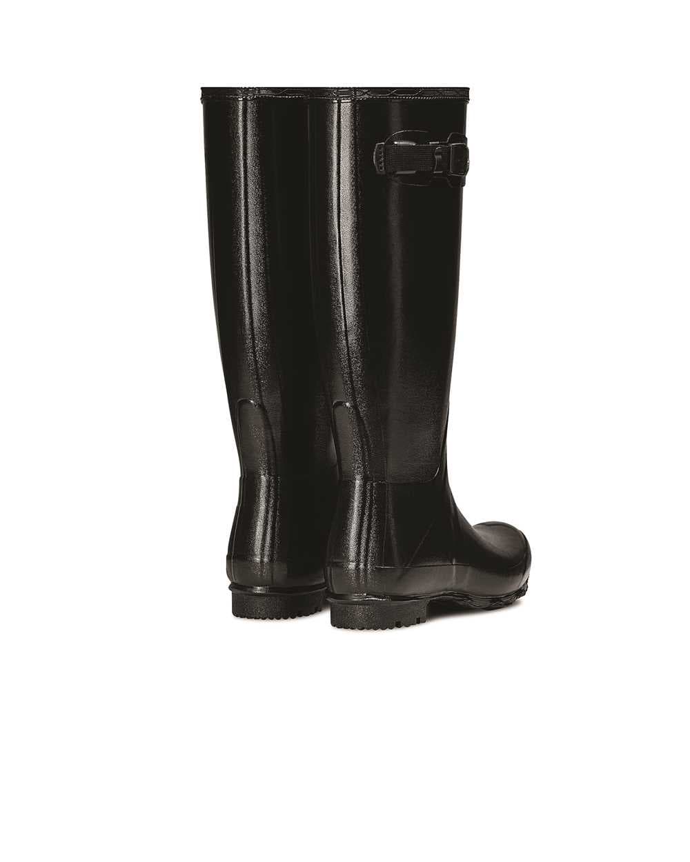 Hunter Women's Norris Field Gloss Black Wellington Boots