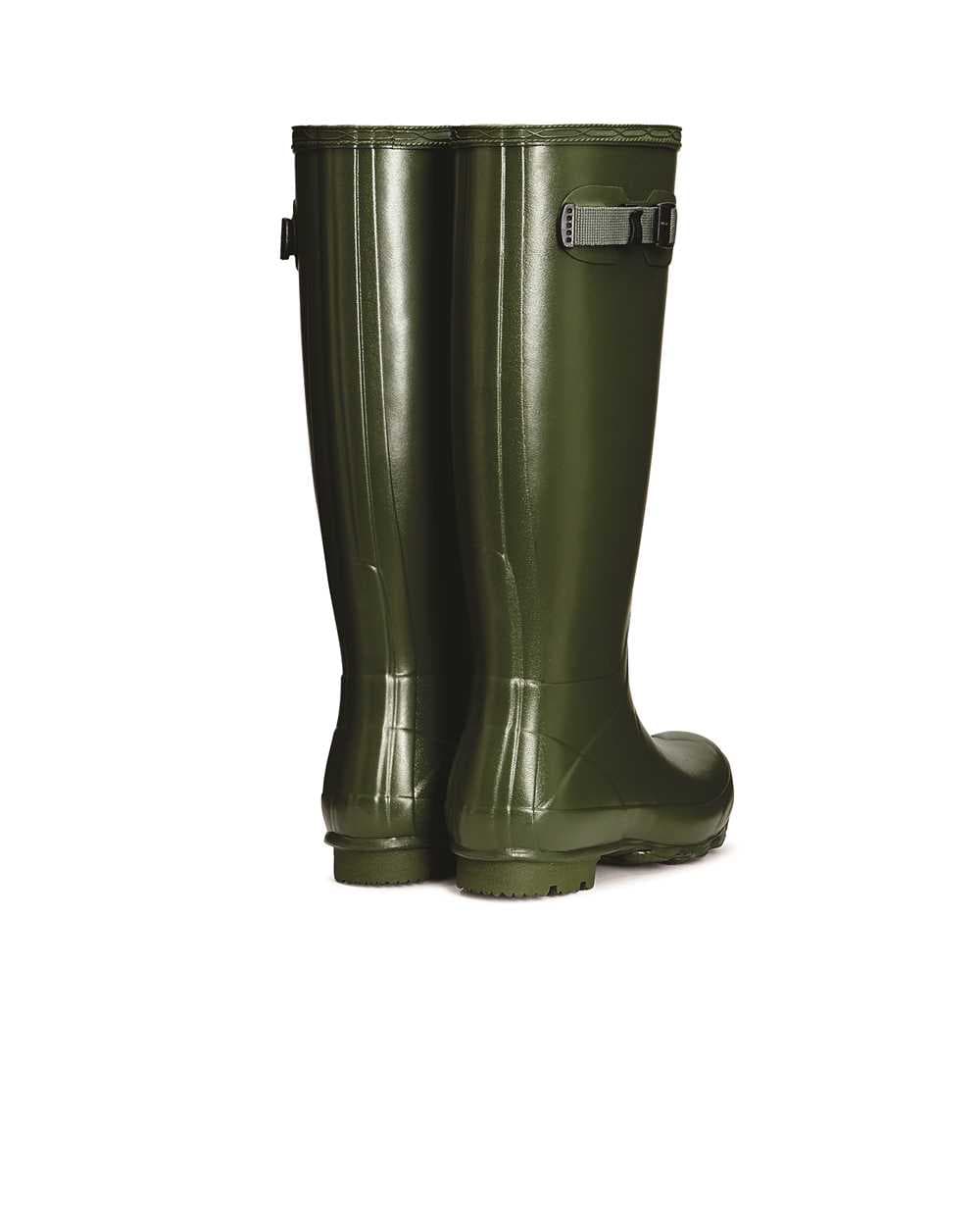 Hunter Women's Norris Field Vintage Green Wellington Boots