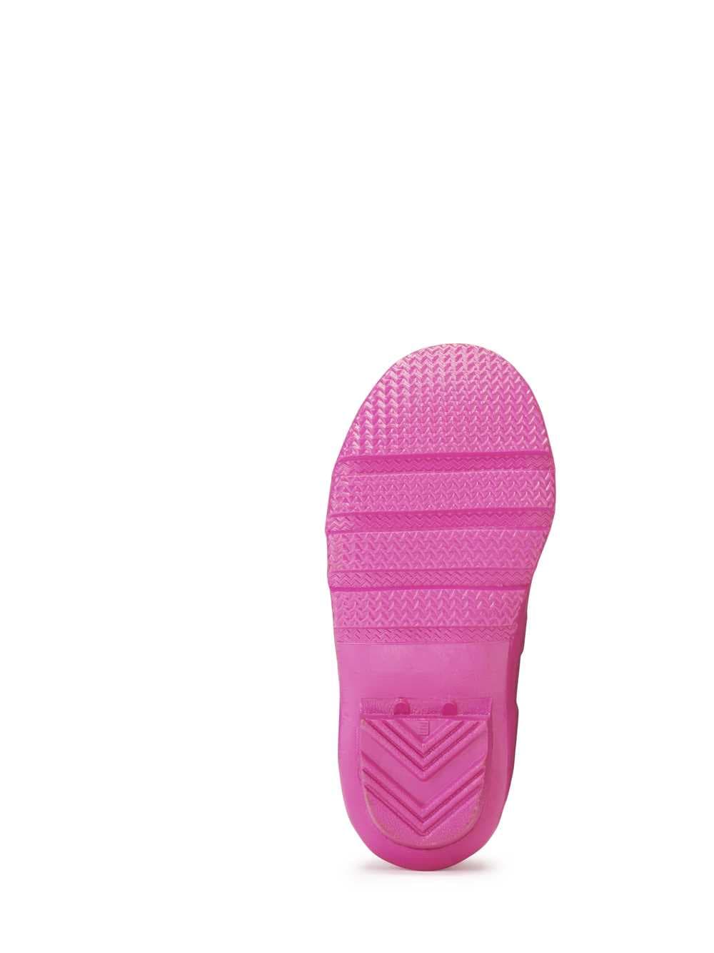 Young Hunter Original Glitter Effect Finish Childrens Wellies in Fuchsia Pink, view 4