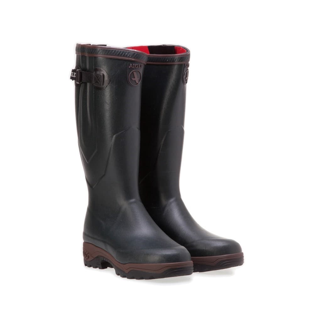 Aigle Parcours 2 ISO Green Boot Side View