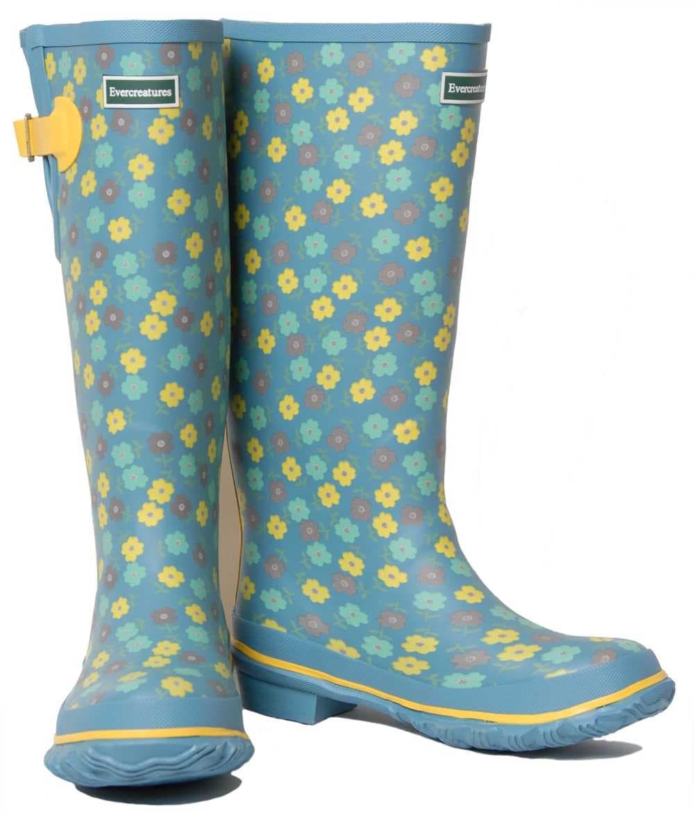 Evercreatures Floral Blue And Yellow, view 2