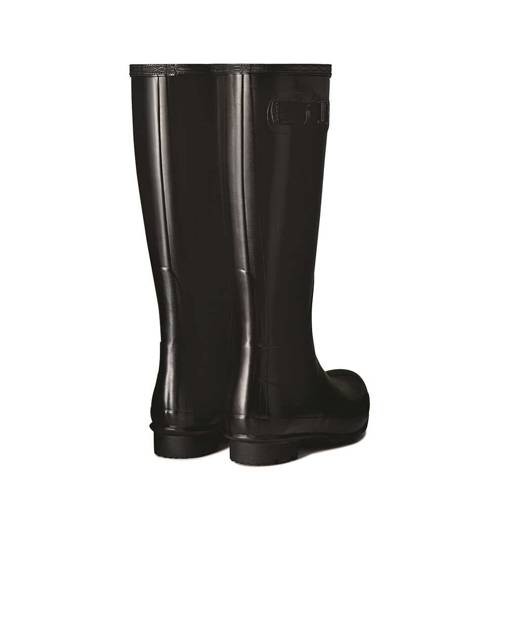 Hunter Mens Norris Field Black Wellington Boots