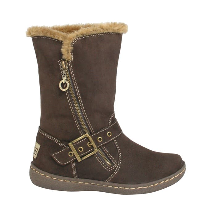 Pixie Poppy Boots Chocolate Full view