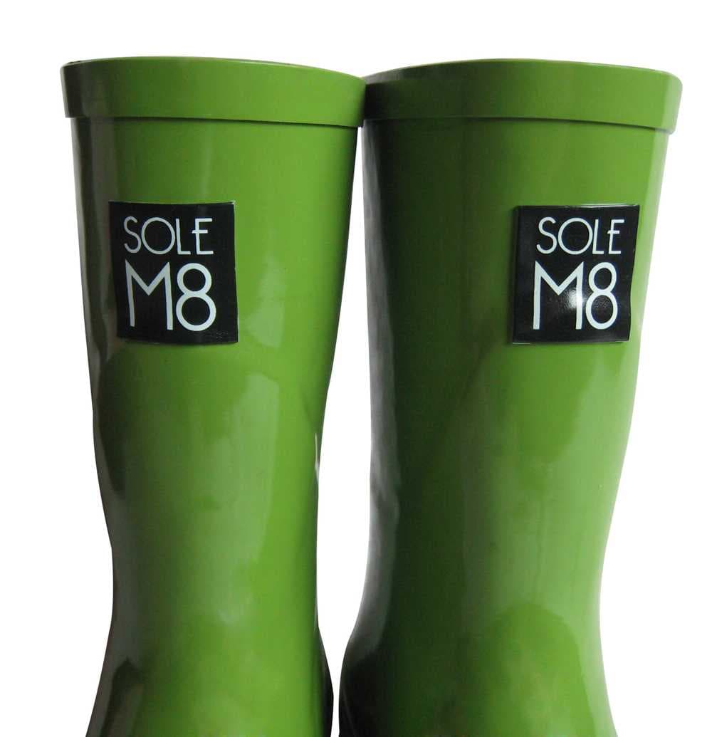 SoleM8 "Leapfrog" Adult Frog Wellies, view 3