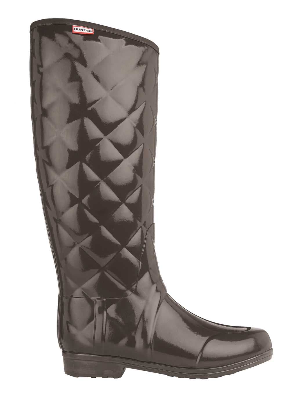 Hunter Regent Savoy Wellington Boots in Bitter Chocolate