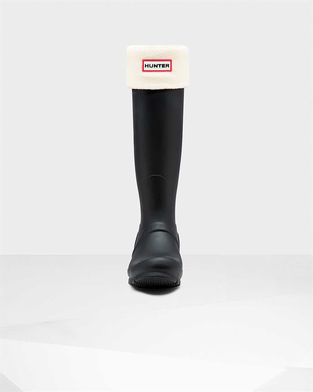 Hunter Welly Warmer Cream Socks