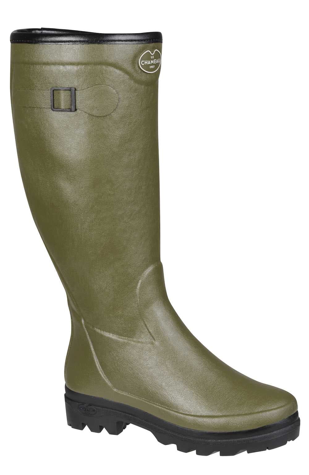 Le Chameau Country Lady Fouree Wool Lined Wellington Boots