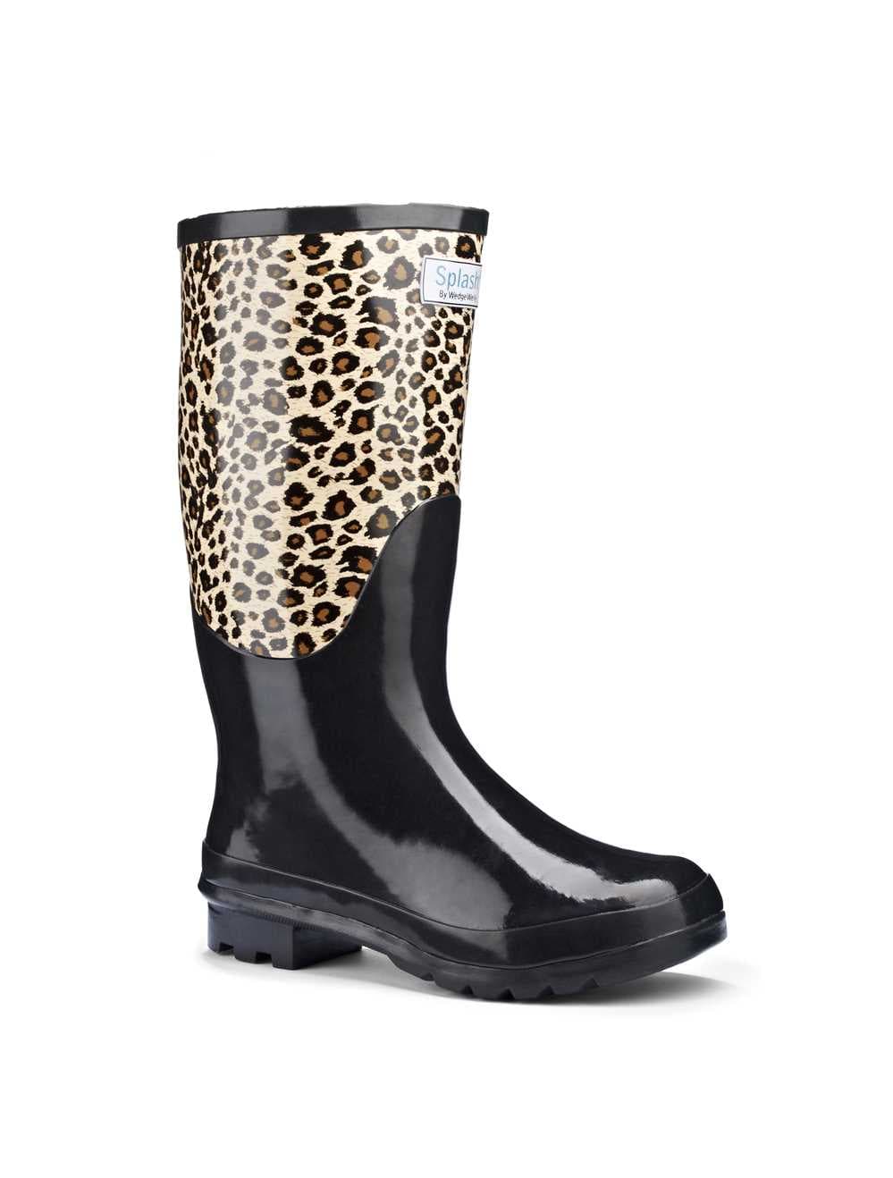 Miss Wild Splash Wellies (wide fit)