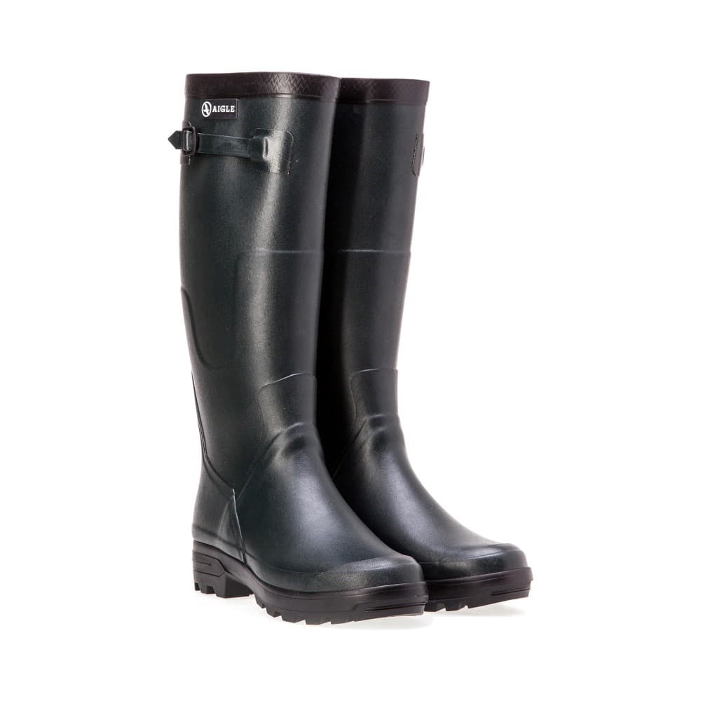Aigle Benyl M Sporting Wellingtons Dark Green (Bronze)