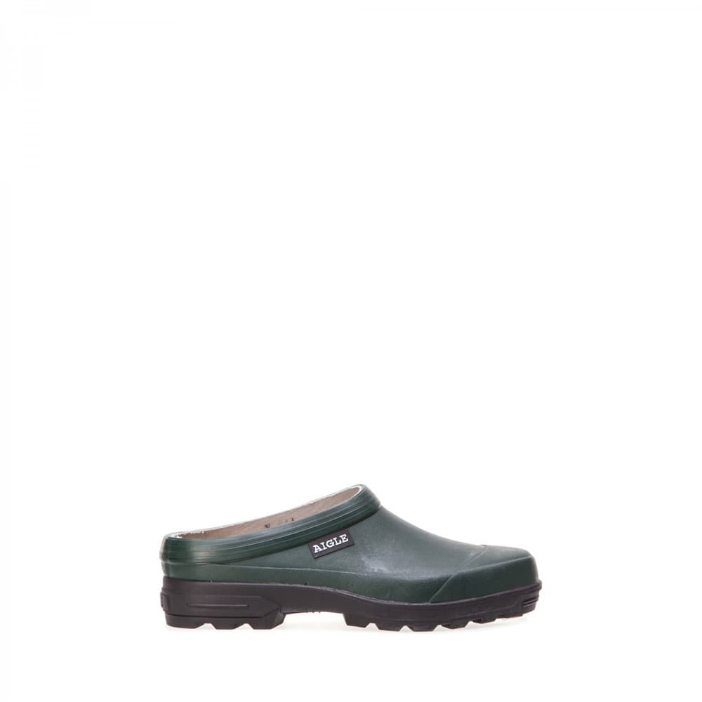 Aigle Limpo Gardening Clogs Green