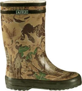 Aigle Lollypop Childrens Wellies - Camouflage - LAST PAIR SIZE EU 20