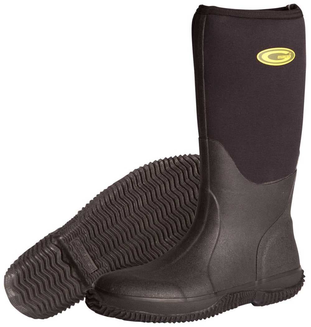 Grubs Field Tall Black Super Warm Boots