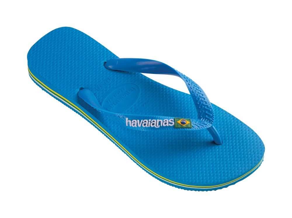 Havaianas Brasil Logo Flip Flops