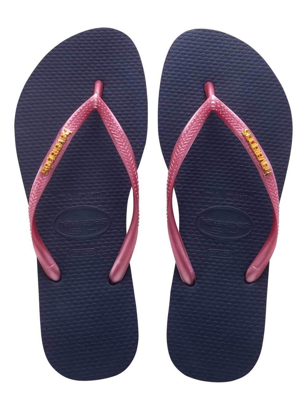 Havaianas Slim Logo Flip Flops