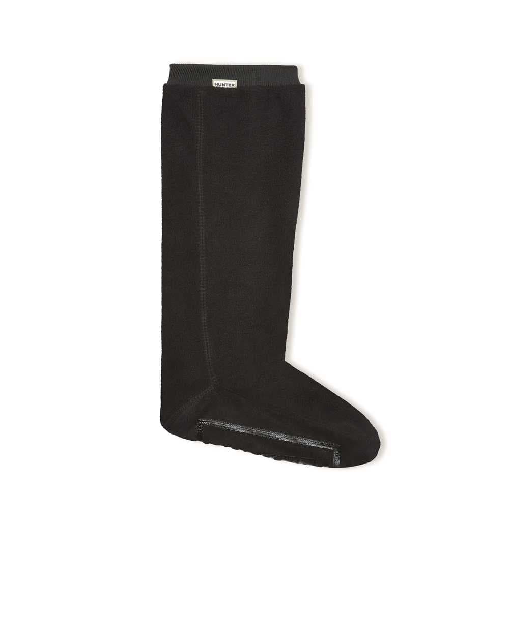 Hunter Fitted Boot Socks Black for Tall Boots