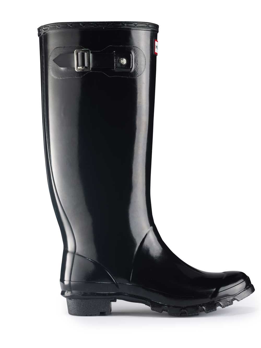 Hunter Huntress Tall Original Wide Calf Gloss Wellington Boots