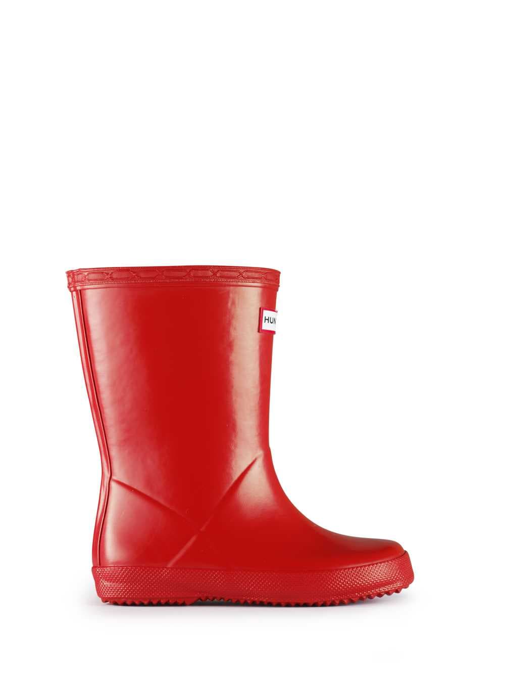Hunter Kids First Wellies - Suit Toddlers and Smaller Children in Red, view 1