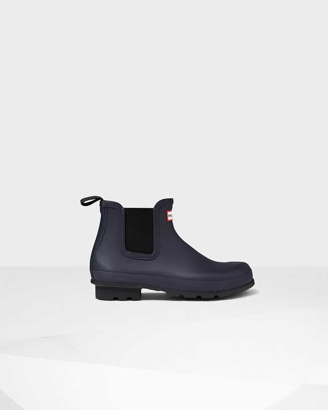 Hunter Men's Original Chelsea Dark Sole Boots