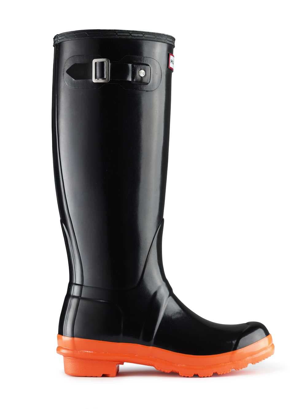 Hunter Original Tall Festival Fluoroscent Wellies LAST PAIR UK 3 in Neon Green