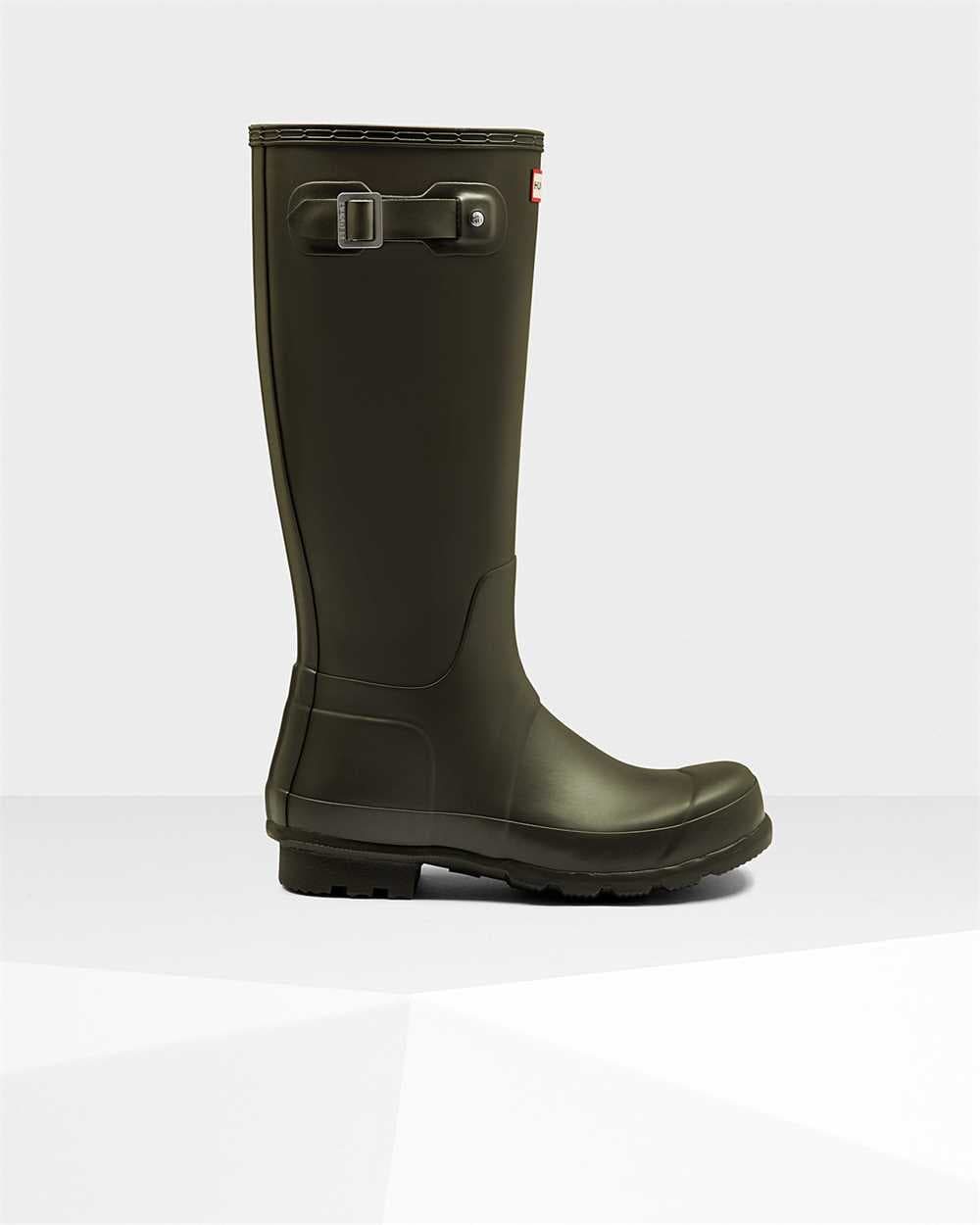 Hunter Original Tall Neoprene Lined Men's Wellington Boots