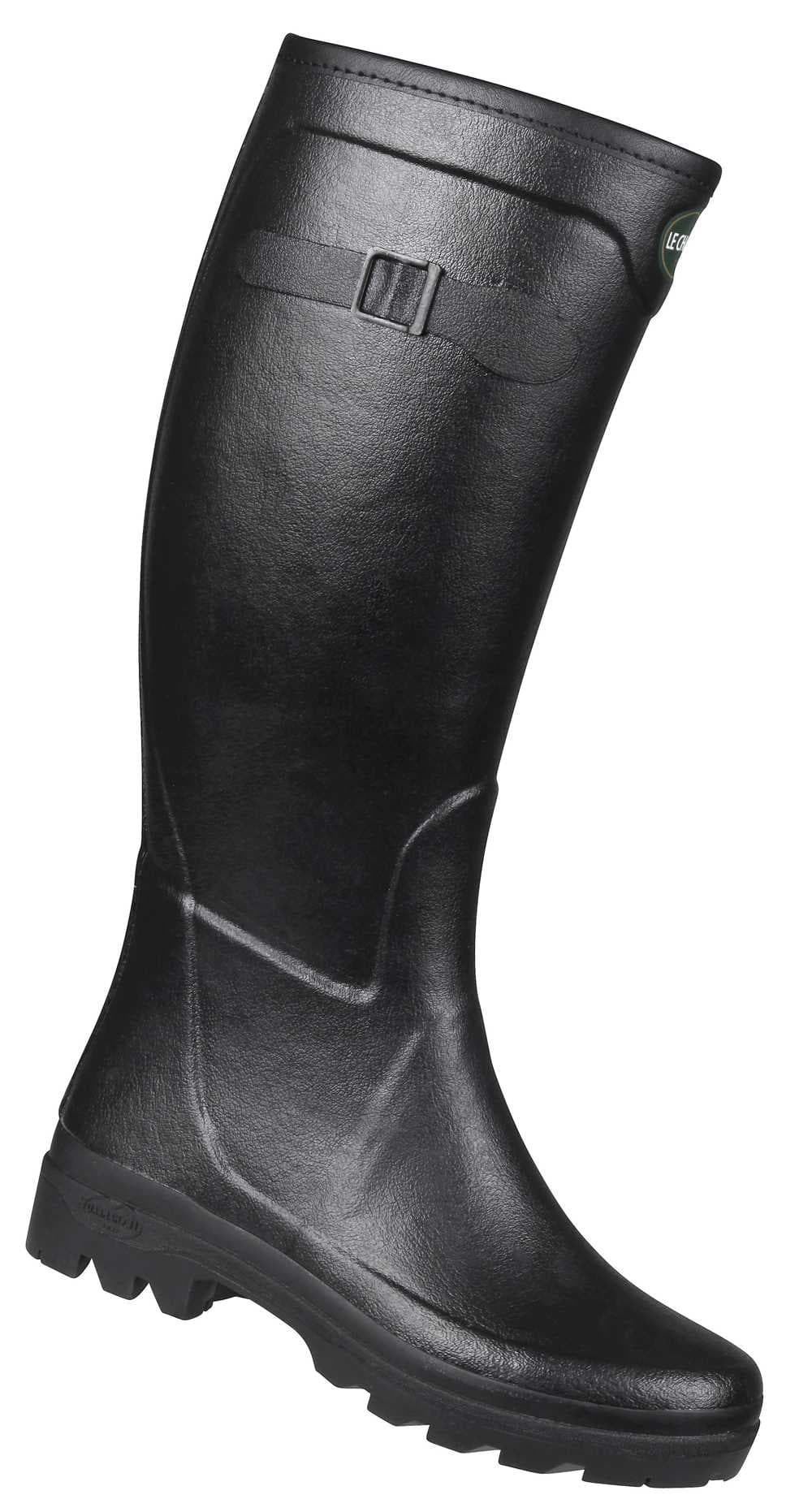 Le Chameau City All Track Wellies in Black