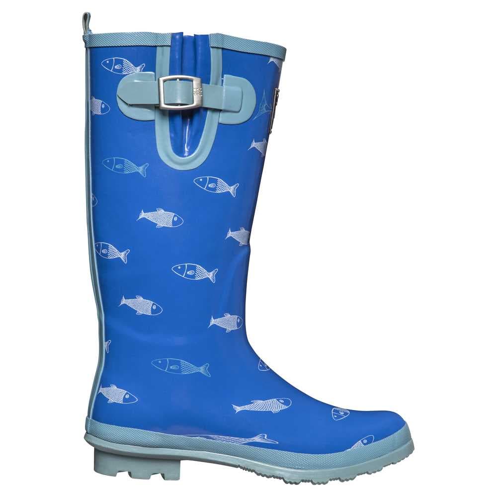 SOLEM8 Funky Fish Wellington Boots