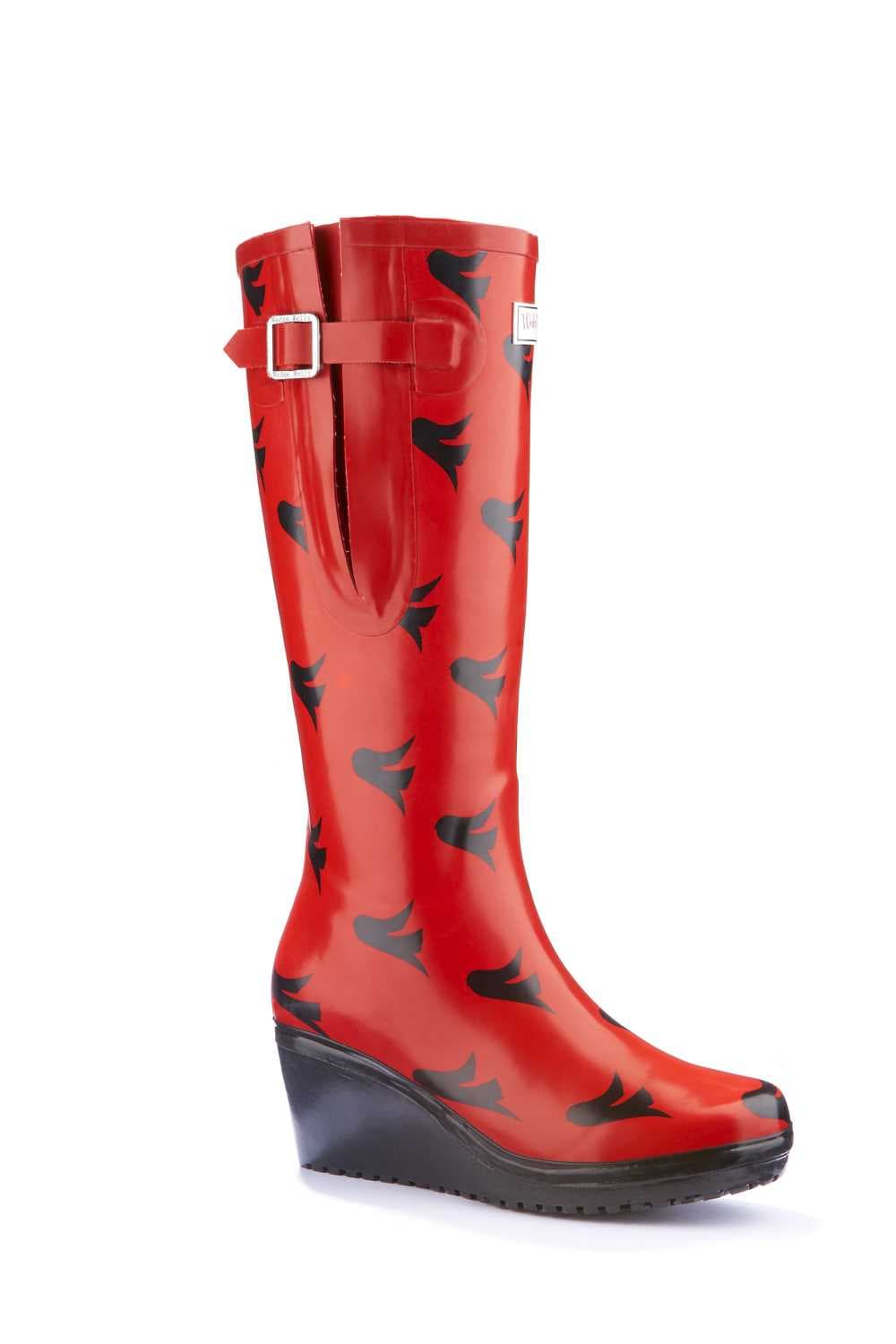 Wedge Welly Freedom Flex (wide calf)