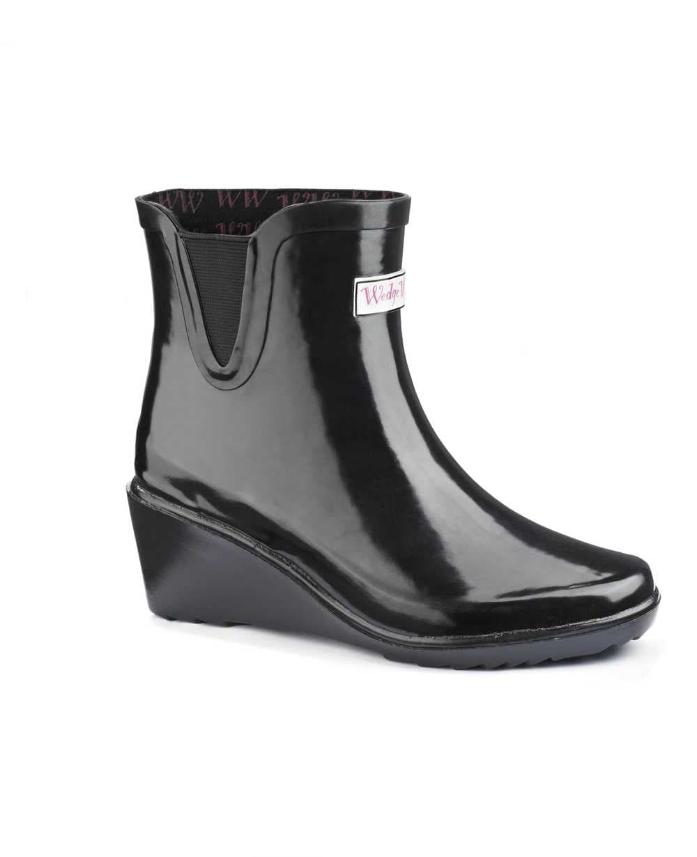Wedge Welly Legend Chelsea Ankle Boots